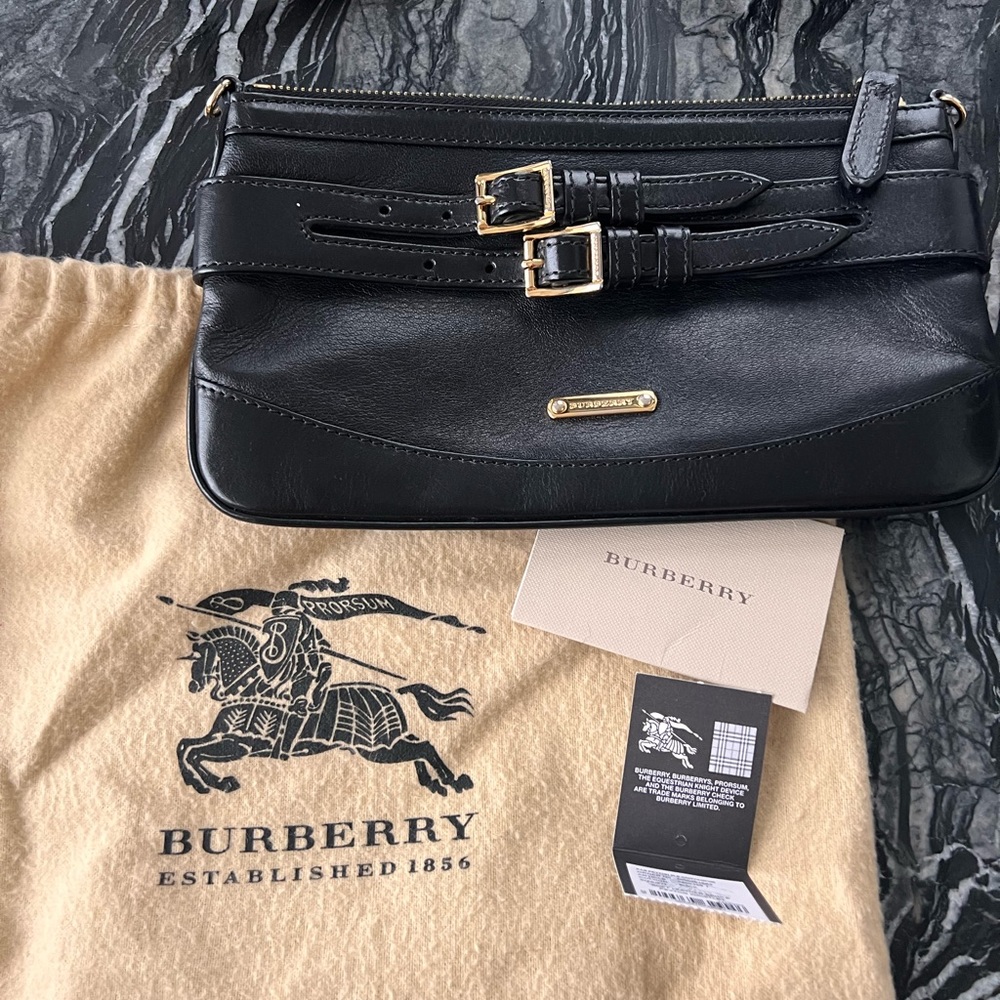AUTHENTIC BURBERRY BRIDLE WRISTLET, THE PEYTON